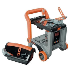 SMOBY - Black+Decker - Diable Bricolo - Jouet dImitation - Facile à Tranporter - 18 Accessoires Inclus - A Partir de 3 ans