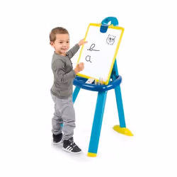 Smoby 410607 chevalet Bleu, Blanc, Jaune