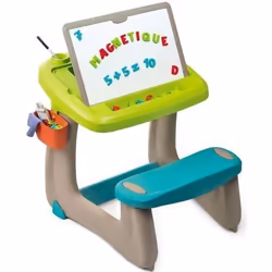 Smoby Bureau Petit Ecolier, 3 an(s), Gris, 80 pièce(s)