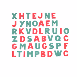Smoby 48 LETTRES MAGNETIQUES, 3 an(s), Multicolore