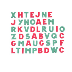 Smoby 48 LETTRES MAGNETIQUES