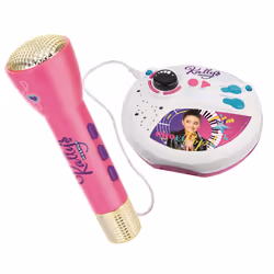 Smoby Km Microphone Sur Pied, 5 an(s), AA, 794 g, Rose
