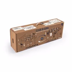 Smoby Click & Goal Table de baby-foot Marron