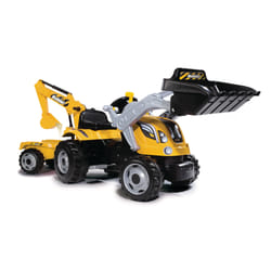 Smoby Tracteur Builder Max + Remorque