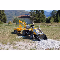 Smoby Tracteur Builder Max + Remorque