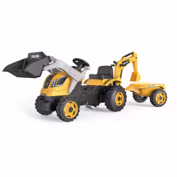 Smoby 710304, Tracteur, 3 an(s), Plastique, Noir, Gris, Jaune