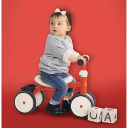Smoby Porteur Rookie Rouge - Vue supplémentaire 8