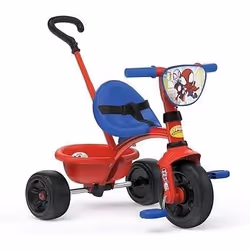 Smoby SPIDEY TRICYCLE BE FUN, Garçon/Fille, Multicolore, 15 mois, 1,25 an(s), 4 an(s), Espagne