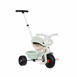 Smoby Be Fun Comfort, Garçon/Fille, Poussée, Enfants, Roues pleines, Noir, Vert, Blanc, Marche avant/marche arrière