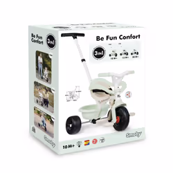 Smoby Be Fun Comfort tricycle Enfants Poussée - Vue supplémentaire 5