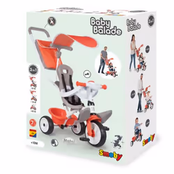 Smoby Baby Balade Tricycle autoporteur - Vue supplémentaire 7