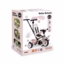 Smoby Baby Balade tricycle Enfants Poussée - Vue supplémentaire 6