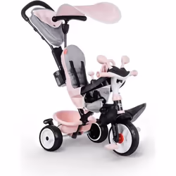 Smoby TRICYCLE BABY DRIVER PLUS ROSE, Fille, Rose, 10 mois, 4 an(s), Espagne, 520 mm