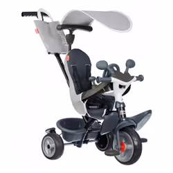 Smoby 741503, Garçon/Fille, Propulsion avant, Droit, Enfants, Noir, Gris, En avant