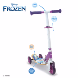 Smoby FROZEN PATINETTE BOIS 3R PLIABLE