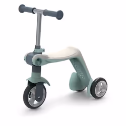 Smoby 750615, Enfants, Trottinette à trois roues, Unisexe, 3 roue(s), 1,5 an(s), Vert, Gris