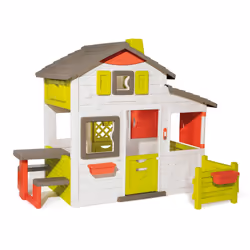 Smoby Neo Friends, Maison de jeux posée au sol, 3 an(s), Vert, Gris, Orange, Blanc