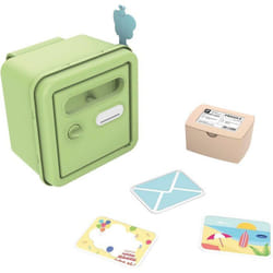 Smoby Life - Boîte au lettres adapté maisons Smoby - Fabriquée en France - Matière Recyclée - 4 accessoires - Dès 2 ans