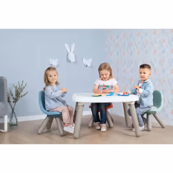 Smoby 880108 Siège pour enfant Chaise pour bébé/enfants Siège rigide Bleu, Gris