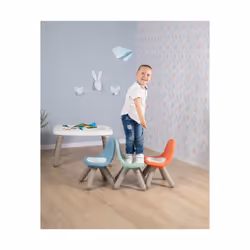 Smoby 880109 Siège pour enfant Chaise pour bébé/enfants Siège rigide Gris, Vert clair