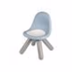 Smoby Life - Chaise enfant Bleu ciel - Pieds soufflés - Intérieur et Extérieur - Anti-UV