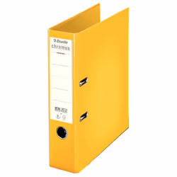 Esselte 230104, A4, Rangement, Polypropylène (PP), Carton, Jaune, 600 feuilles, 8 cm