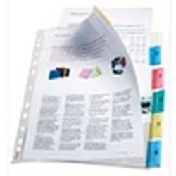 Esselte Index Pockets, Transparent, 24,7 mm, 30,7 mm
