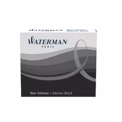 Waterman S0110940, Noir, Noir, Blanc, Stylo-plume, 6 pièce(s)