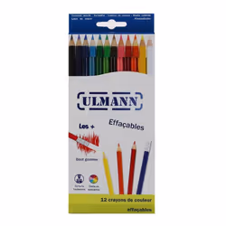 12 crayons de couleurs effa