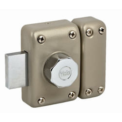 Yale - Verrou à bouton Cylindre 6 goupilles ø 23 l 50 mm - YV26 - 20193000