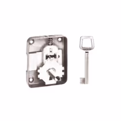 La serrure 70 spéciale EDF de Vachette est conçue avec une serrure en applique estampée qui assure une installation solide et ...