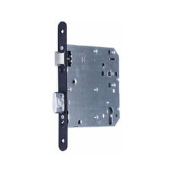 Assa Abloy - Serruremortaiser D455 Ce Cfpfnf Cle i Axe a 40 Entraxe 70dte Rond Noir - Avec Gache