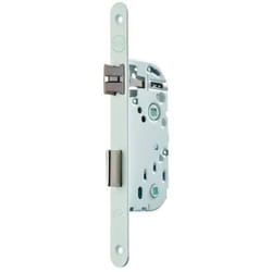 Serrure à encastrer à condamnation - YALE - Y73R-A40/B/SC - Axe 40 mm coffre 135 mm - Certifié NF Niveau 2 - Blanc Gâche incluse