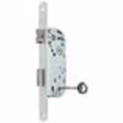 Serrure à encastrer à clé - YALE - Y75R-A40/B/SC - Axe 40 mm coffre 135 mm - Certifié NF Niveau 2 - Blanc Gâche et Clé inclus