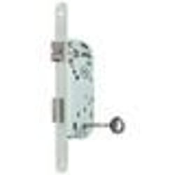 Serrure à encastrer à clé - YALE - Y75R-A40/B/SC - Axe 40 mm coffre 135 mm - Certifié NF Niveau 2 - Blanc Gâche et Clé inclus