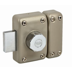 Yale - Verrou à bouton Cylindre 5 goupilles ø 23 l 30 mm - YV25 - 28209000