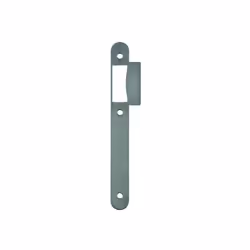 Gâche plate acier pour serrure D22. ◉ Détails : Forme : ronde ◉ Sens : réversible ◉ Dimensions : 175 x 20 x 2 mm ◉ Finition : ...