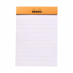 Rhodia 11600C bloc-notes A7 80 feuilles Orange