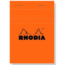 Rhodia 01320001 bloc-notes A6 160 feuilles Orange