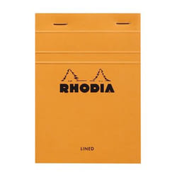 Rhodia 13600C bloc-notes A6 80 feuilles Orange