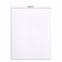 Rhodia N°16 bloc-notes A5 80 feuilles Blanc