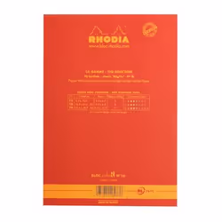 Rhodia N°16 bloc-notes A5 70 feuilles Rouge