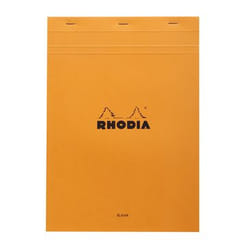 Rhodia 18000C bloc-notes A4 80 feuilles Orange