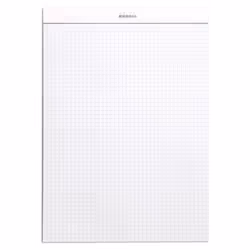 Rhodia N°18 bloc-notes A4 80 feuilles Blanc