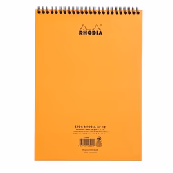 Rhodia 18500C bloc-notes A4 80 feuilles Orange