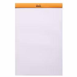 Rhodia 19000C bloc-notes A4+ 80 feuilles Orange