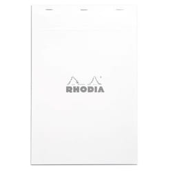 Rhodia N°19 bloc-notes A4+ 80 feuilles Blanc