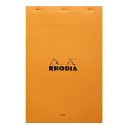Rhodia N°19 bloc-notes A4+ 80 feuilles Orange
