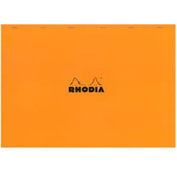 Rhodia 38200C bloc-notes A3 80 feuilles Orange