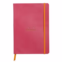 Rhodia 117412C, Monochromatique, Baie, A5, 80 feuilles, 90 g/m², Papier ligné